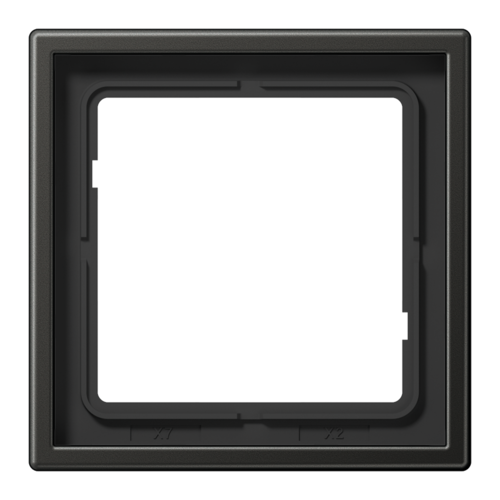 Рамка 1 пост JUNG LS METAL, антрацит