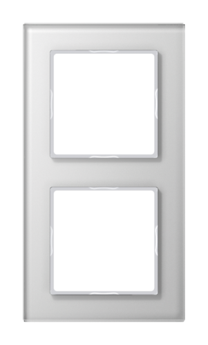 Рамка 2 поста JUNG A CREATION, белый