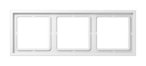 Рамка 3 поста JUNG LS ZERO, светло-серый