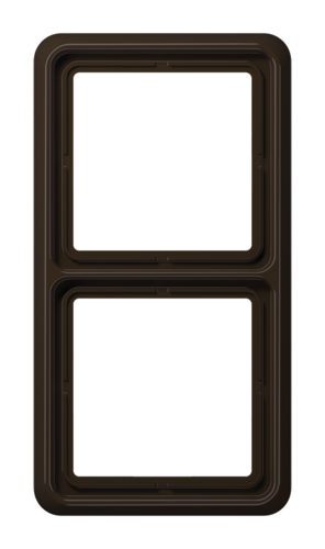 Рамка 2 поста JUNG CD 500, коричневый