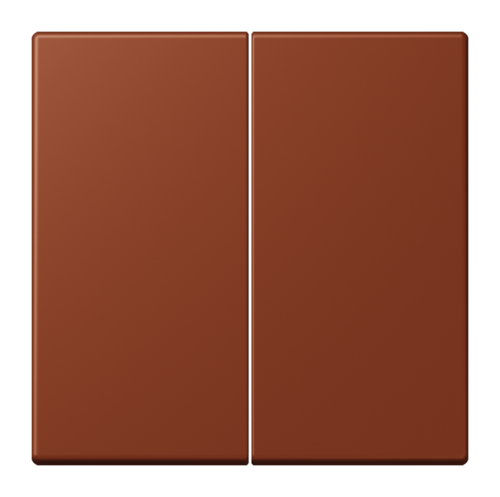 Клавиша двойная JUNG LS 990, terre sienne brûlée 59