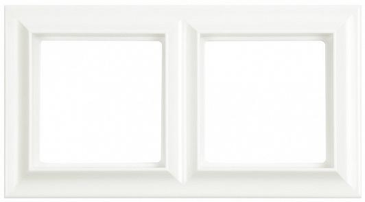 Eco Profi Standart Рамка  2-местная, цвет Слоновая кость