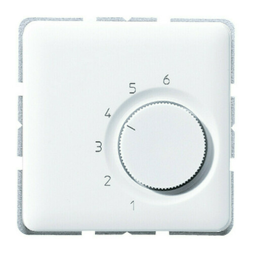 Терморегулятор Jung, механический, белый, TRCD246WW