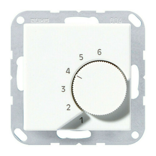 Терморегулятор Jung А-СЕРИЯ, механический, белый, TRA246WW