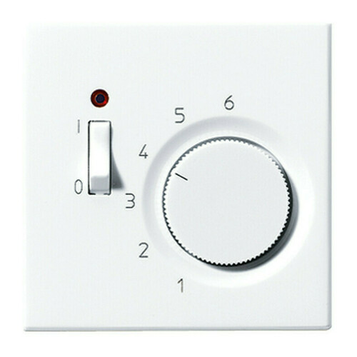 Терморегулятор Jung LS 990, механический, белый, TRLS241WW