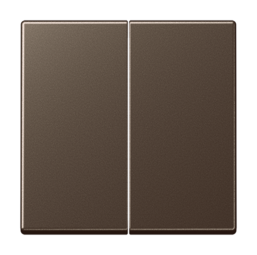 Клавиша двойная JUNG А-СЕРИЯ, мокко