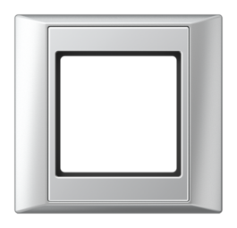 Рамка 1 пост JUNG A PLUS, алюминий