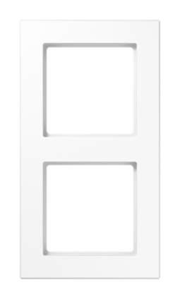 Рамка 2 поста JUNG A CREATION, белый