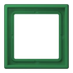 Рамка 1 пост JUNG LS 990, vert foncé