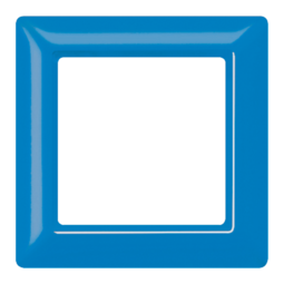 Рамка 1 пост JUNG AS 500, синий