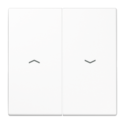 Клавиша для жалюзийного выключателя JUNG LS 990, белый