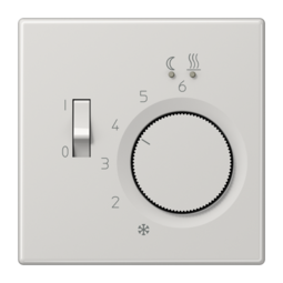 Накладка на термостат JUNG LS 990, светло-серый