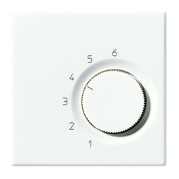 Терморегулятор Jung LS 990, механический, белый, TRLS236WW